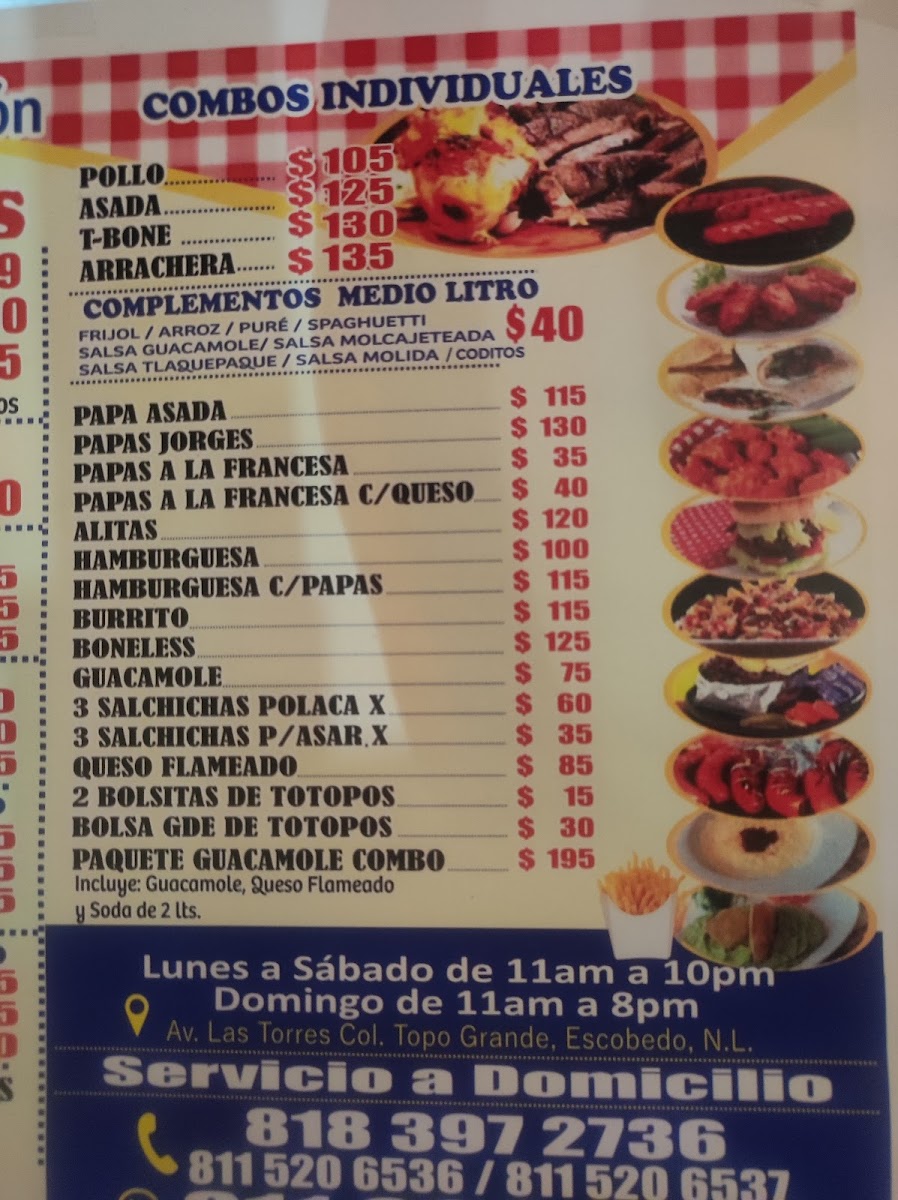 Pollos Jorges Menu - Image 2